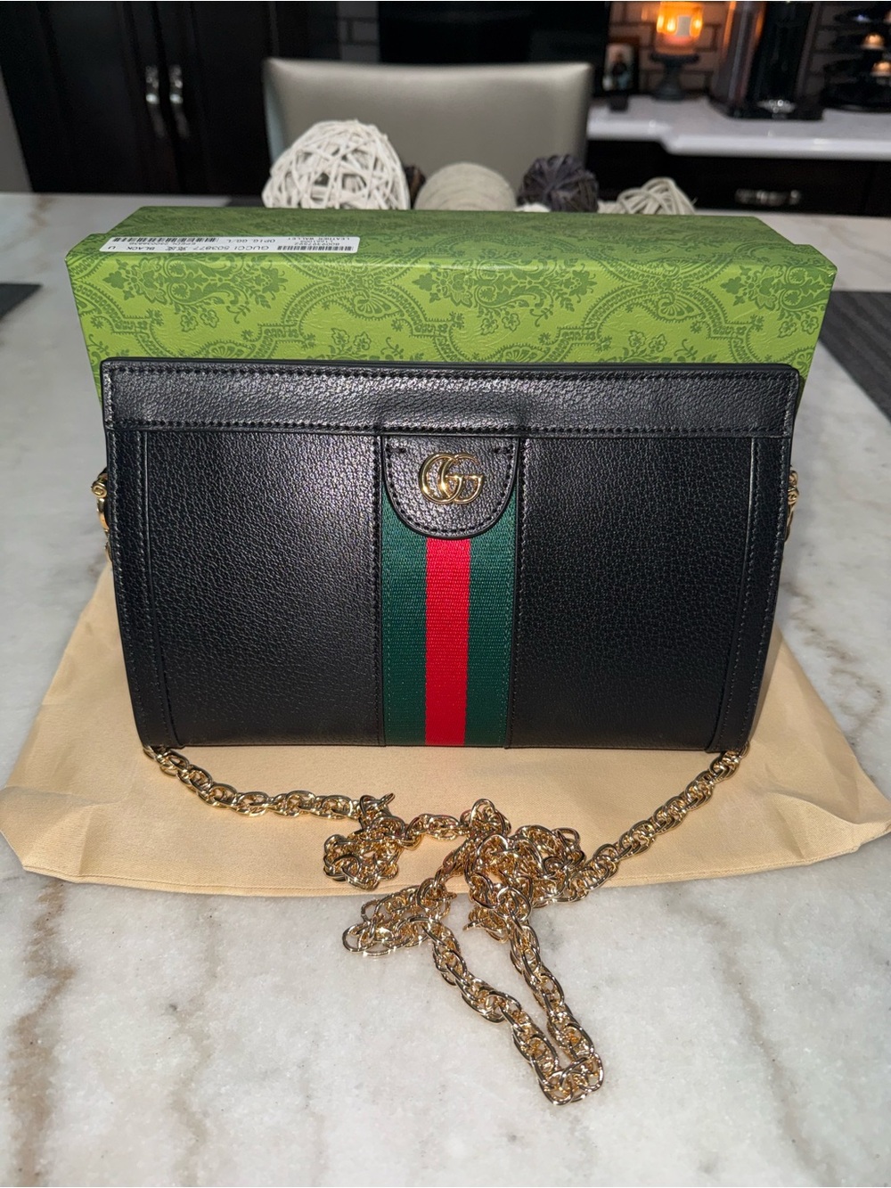 Gucci Supreme Monogram Web Ophidia